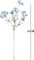2 Pcs Artificial Fake Flowers Plants Cosmos Silk Flower Arrangements Wedding Bouquets Decorations Plastic Floral Table Centerpieces for Home Kitchen Garden Party Decor Approx 23.6'' High - Light Blue